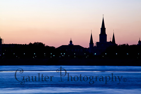 St. Louis Cathedral at Night