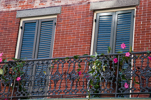 Brick and Blue