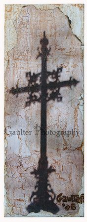 Cross photo art