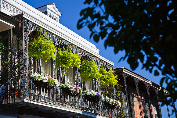 New Orleans Iron Balcony